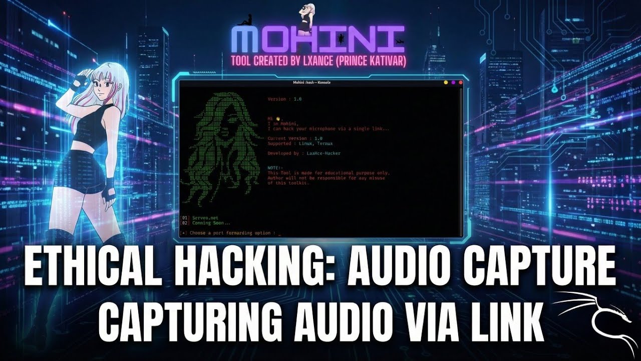 Beware! ⚠️ How Hackers Record Your Audio via a Link