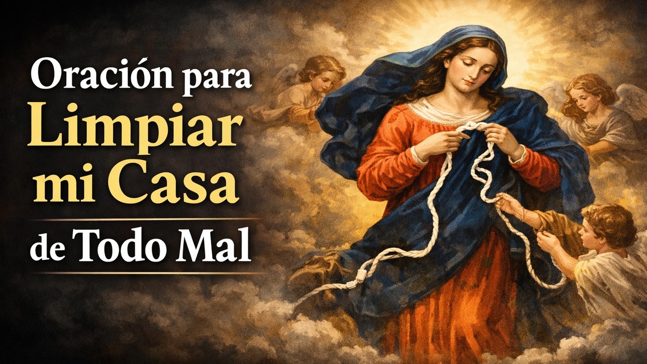 Oración PODEROSA para LIMPIAR TU CASA de TODO MAL | Oración Espiritual