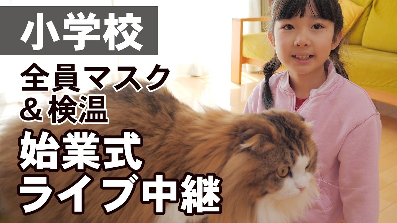 1ヵ月ぶりの登校の始業式。休校延長と小学校でのコロナウィルス対策について