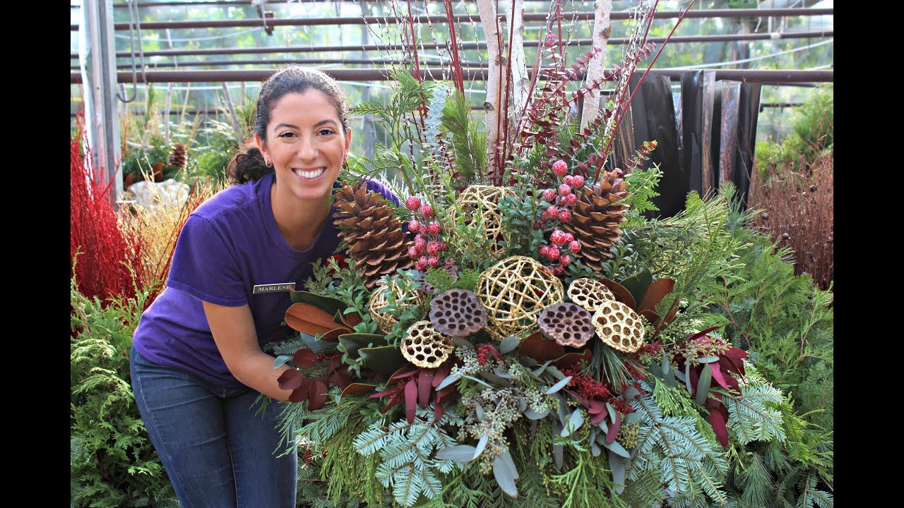How To Create Your Own Winter Planter