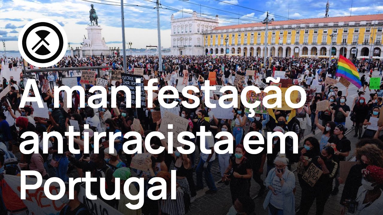 A manifestação antirracista em Portugal