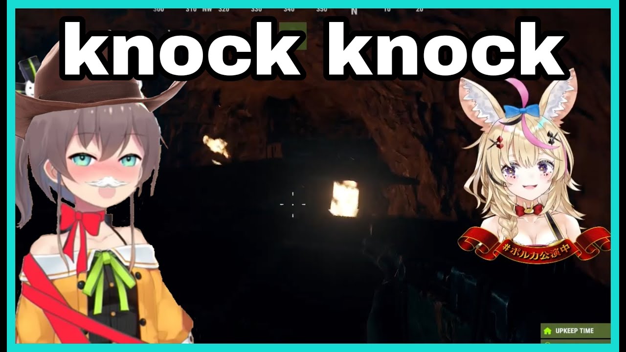 Bully Matsuri Raid Polka Super Secret Base But Got Outwitted | Rust [Hololive/Eng Sub]