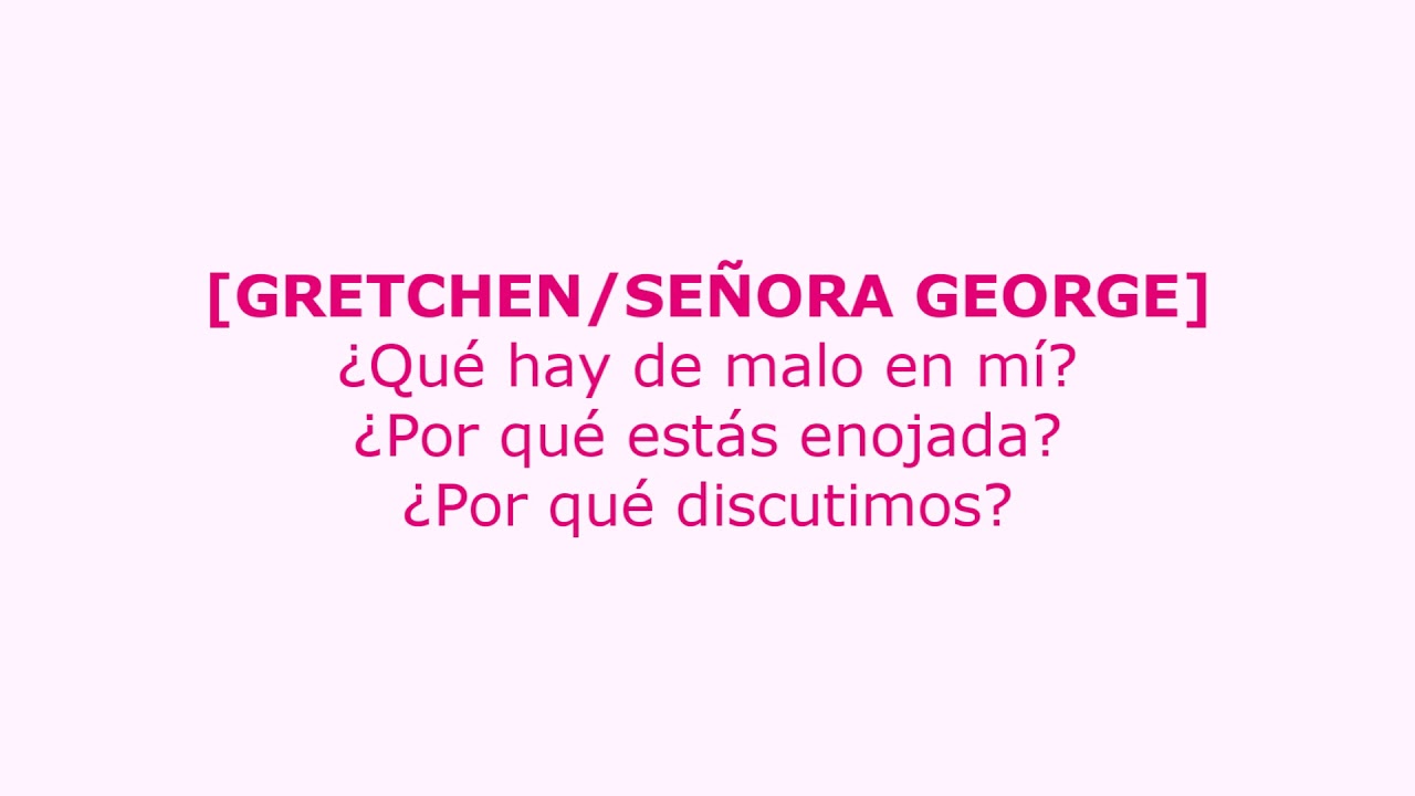 14. What's Wrong With Me? (Reprise) | Mean Girls | Sub. Español.