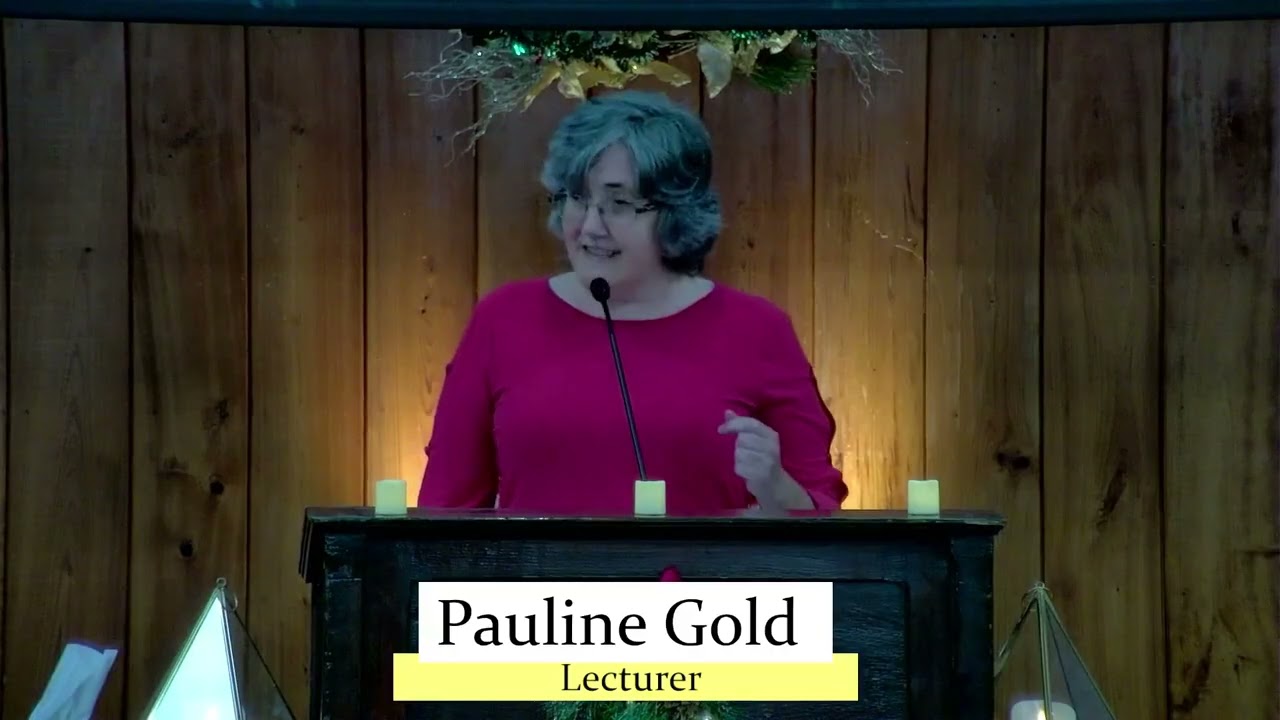 Cassadaga Colby Temple Sunday 2025 12 07 Speaker Pauline Gold