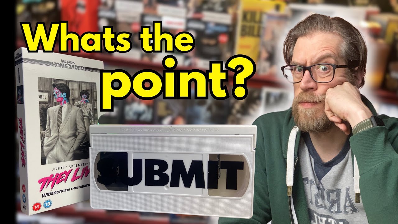 VHS Comeback in 2025 - Should You Grab Them? Epic Unboxing of They Live Limited VHS from Vice Press!