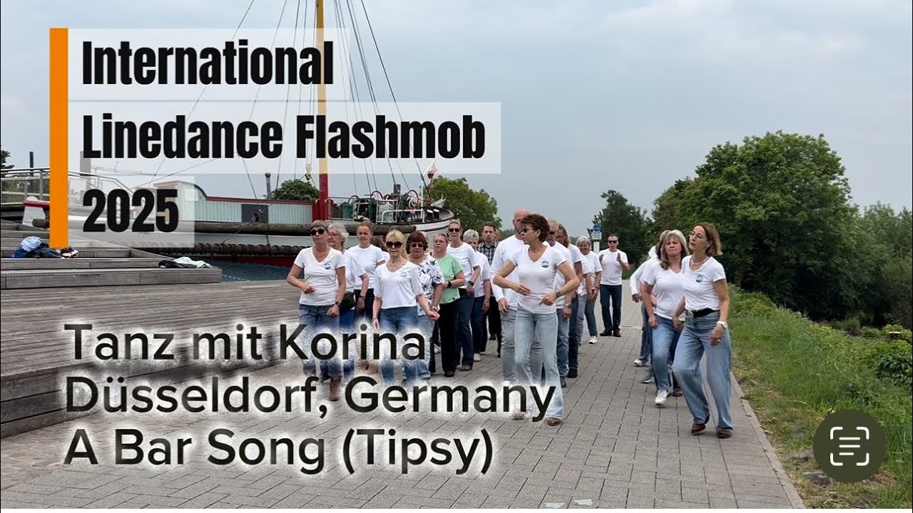International Linedance Flashmob 2025 - A Bar Song