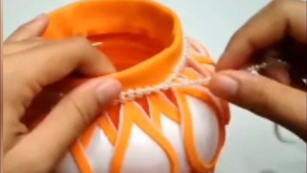 plastic pot/Plastic bottle&plastic spoons craft/Plastic bekas/dancing daffodiis