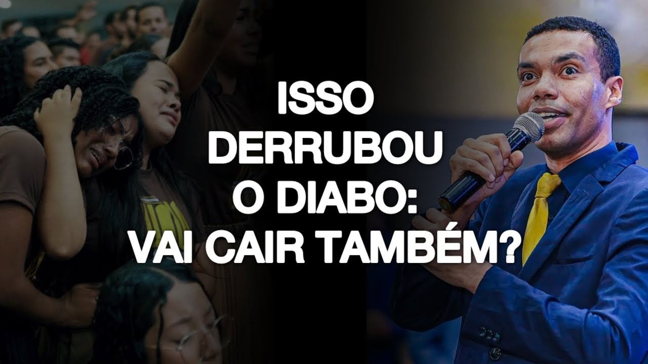 Não cometa o erro que derrubou o diabo (PECADOS IMPERDOÁVEIS) || Jhonatan Carlos