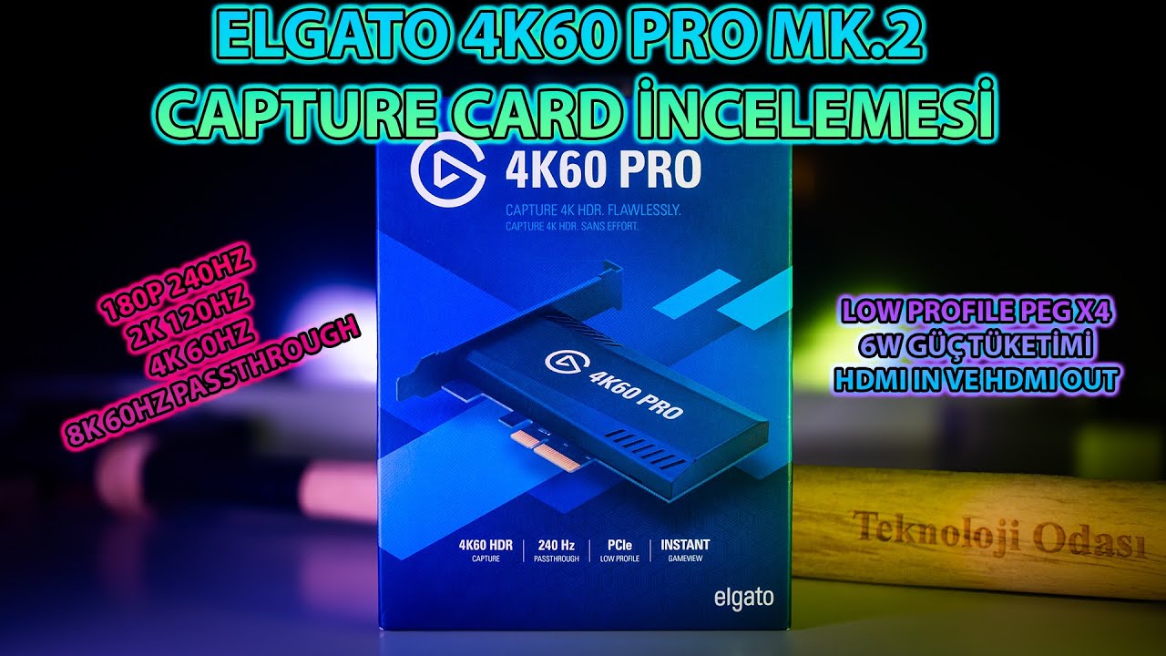 Oyun Yayıncısı mısınız? Bu Cihaz Olmazsa Olmaz! Elgato Game Capture 4k60 PRO MK.2 İncelemesi
