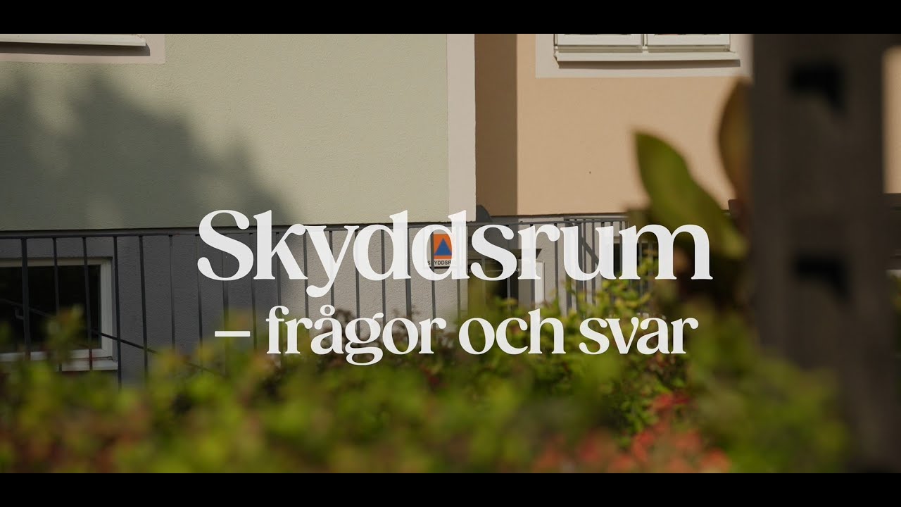 Skyddsrum - frågor och svar