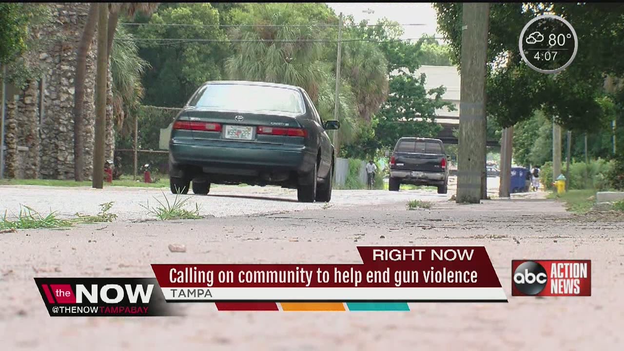 Calling on community to help end gun violence