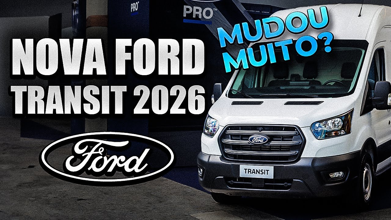 NOVA TRANSIT 2026 | Entenda as NOVIDADES!!!