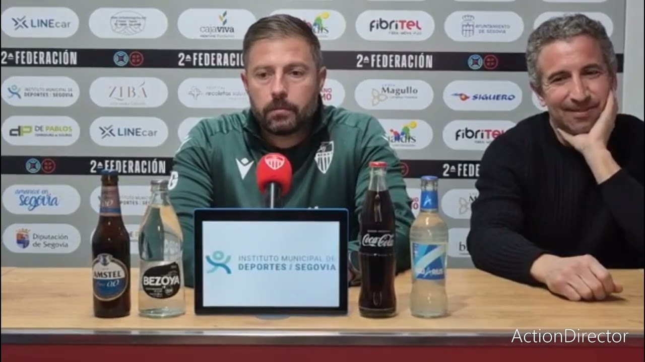 Presentación de Joaquin Gomez Blasco como nuevo entrenador de la Gimnastica Segoviana CF  21/01/2026