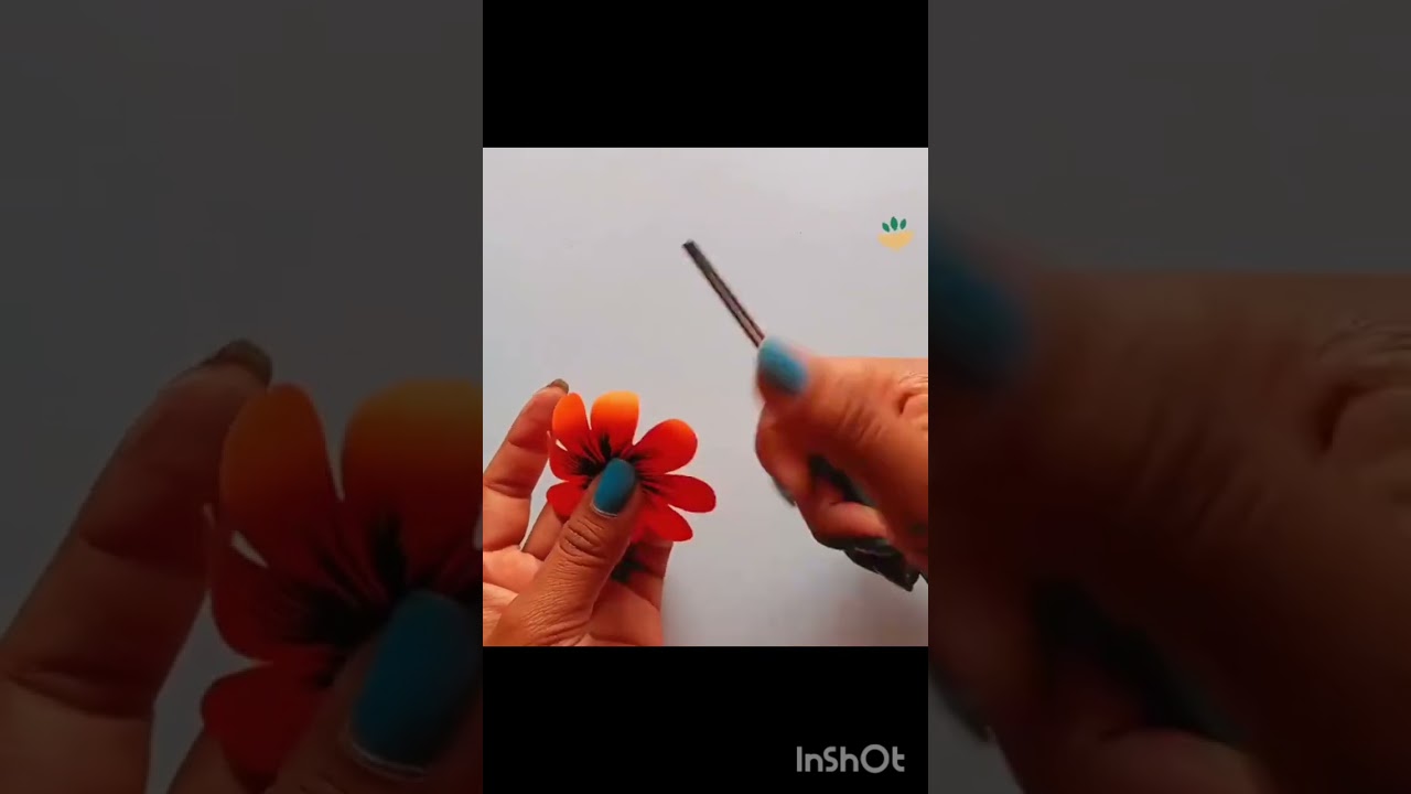 Paper flower making 