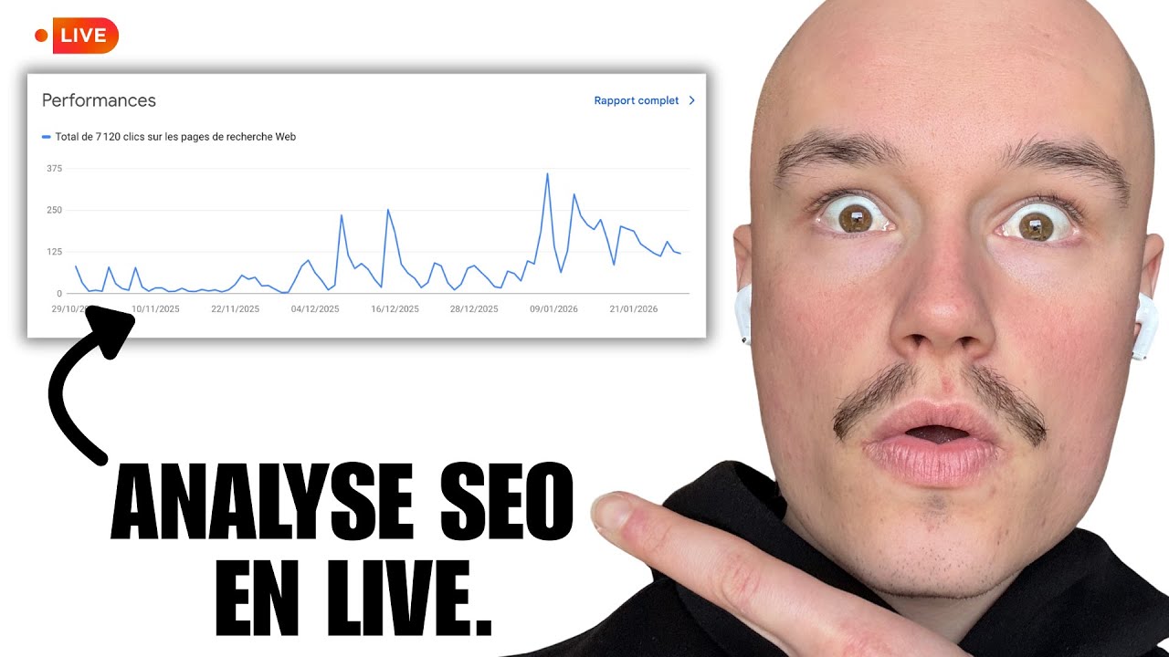 De 100 à 500 clics SEO / jour en 3 mois (cas d'école)