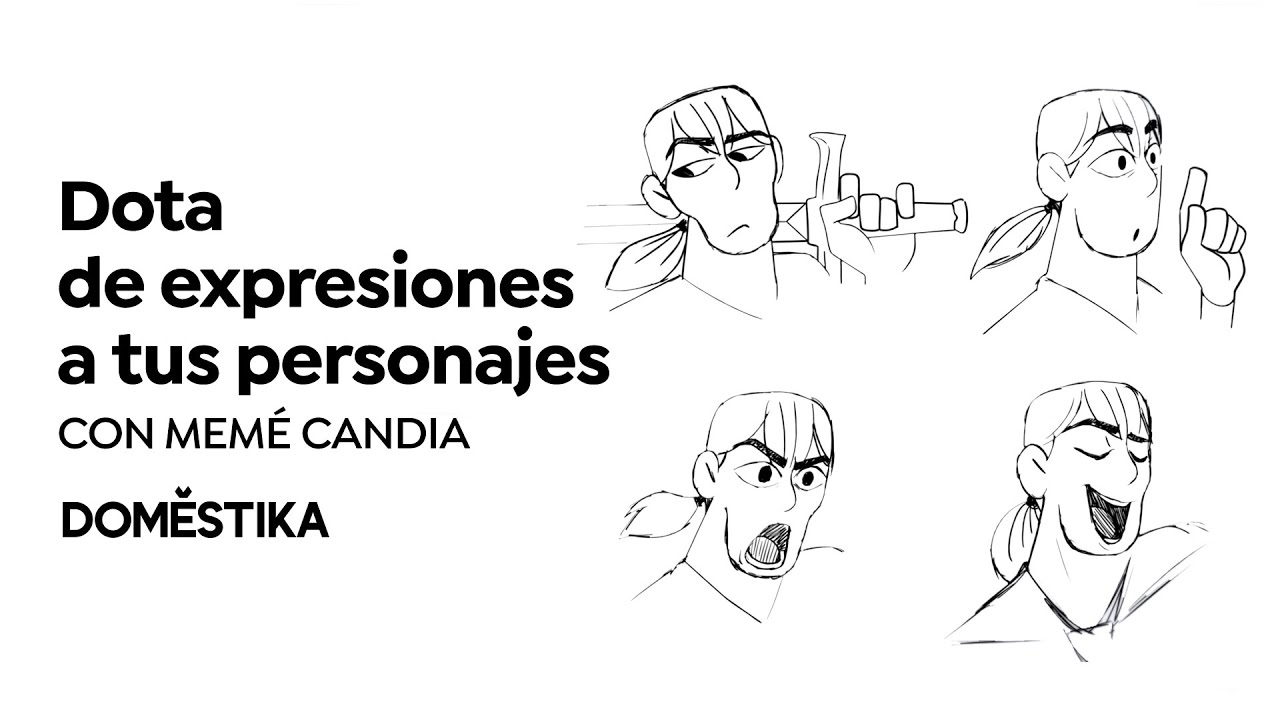 CURSO ONLINE Técnicas de expresión para animación de personajes de Memé Candia