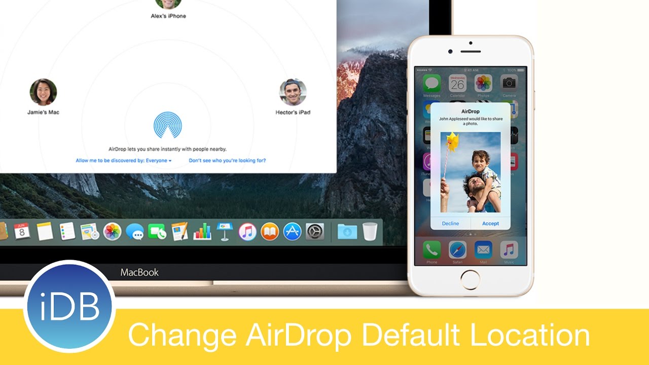 How-To: Change the Default AirDrop Destination on Mac