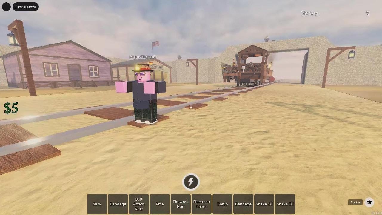 Roblox dead rails playthrough #6
