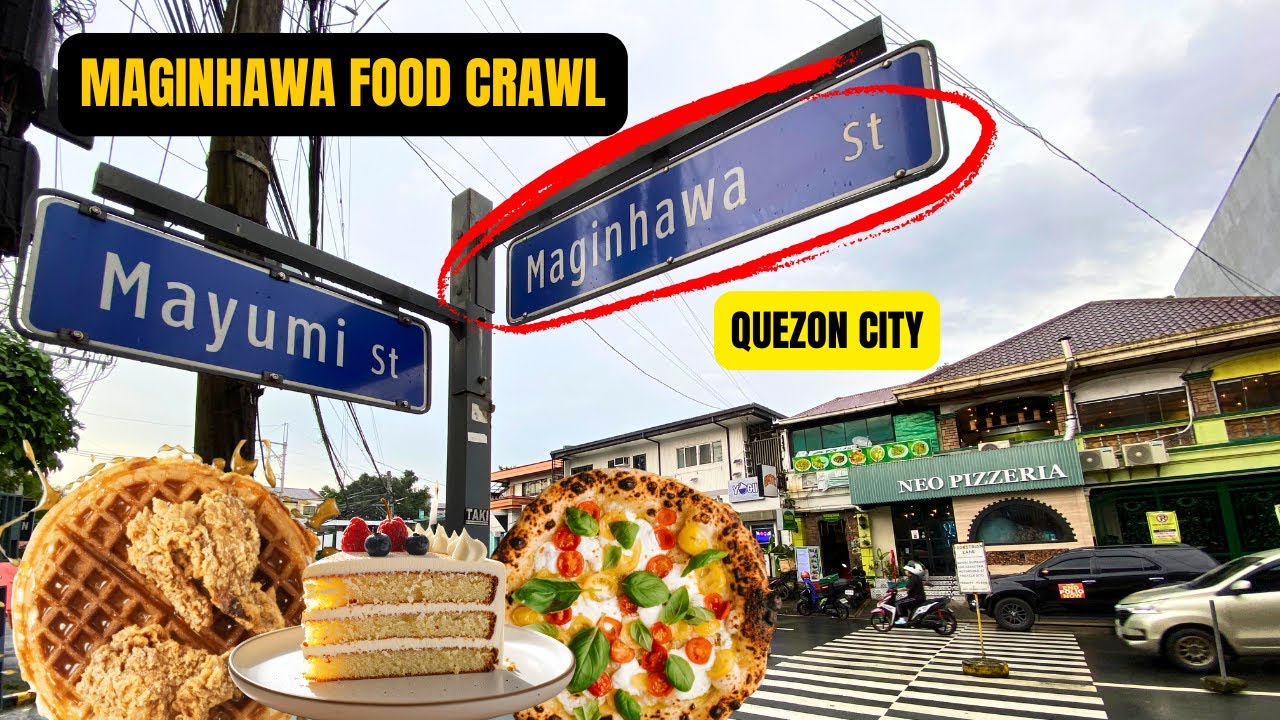 QUEZON CITY FOOD CRAWL SA NEO PIZZERIA, WARUNG INDON, AT SUNDAYS CAFE SA MAGINHAWA 