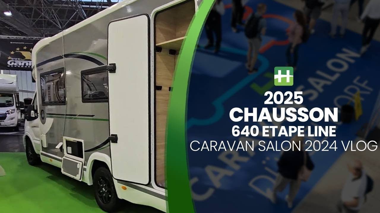 Caravan Salon Düsseldorf 2024 | 2025 Chausson Etape Line 640 | Highbridge Caravans