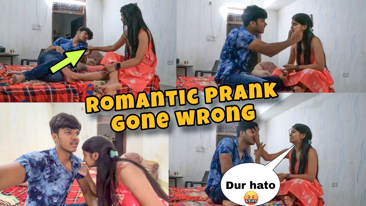 Romantic Prank On Girlfriend 🥰Gone Wrong 😰