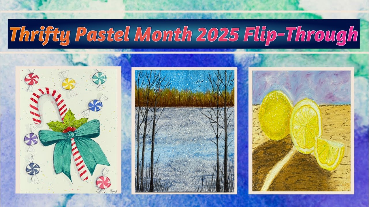LIVE! Thrifty Pastel Month 2025 Flip Through | Winner Reveal & What’s Coming Next!
