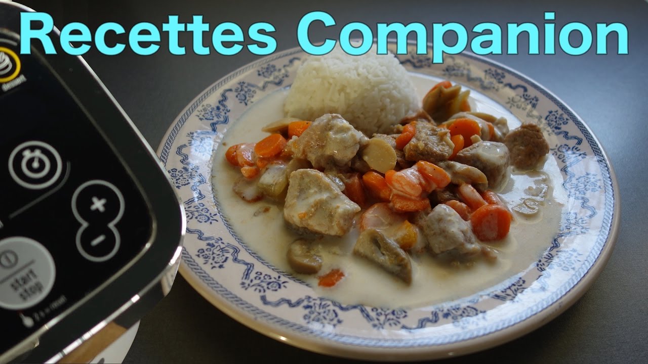 Blanquette de veau - Brice RC Recettes Companion