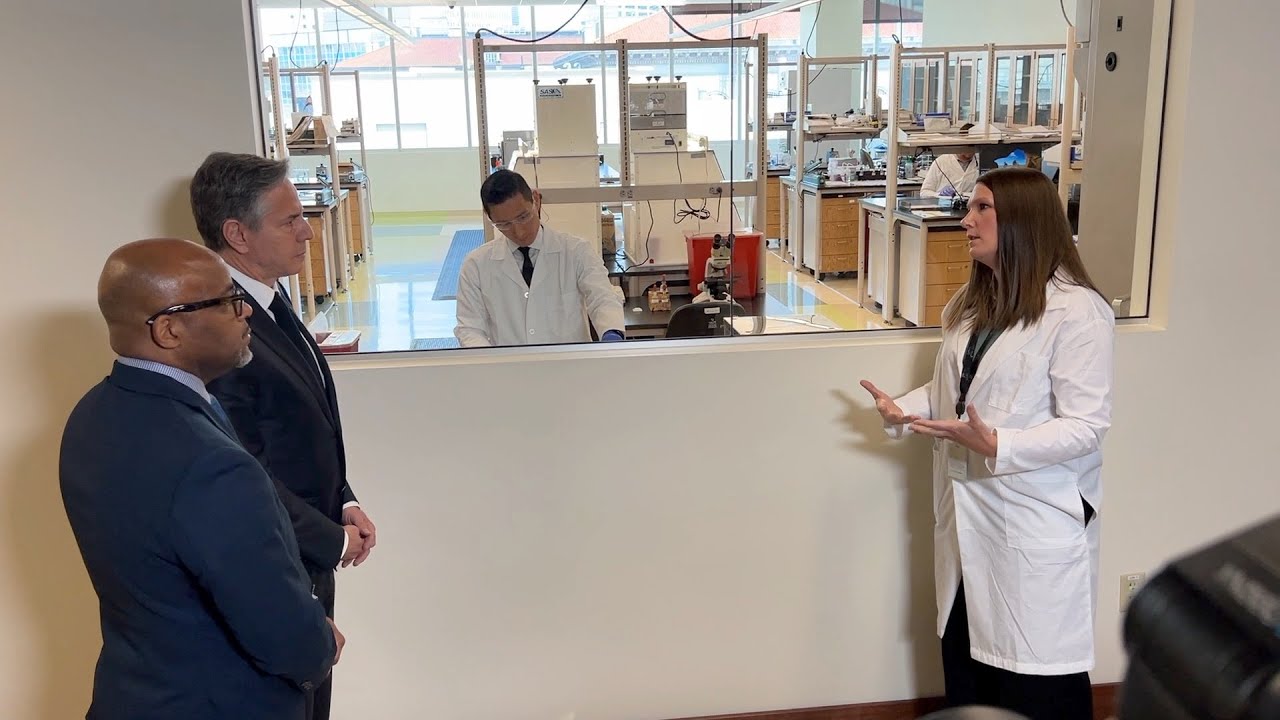 Global Fentanyl Crisis - Mayor Hancock meets U.S. Secretary of State