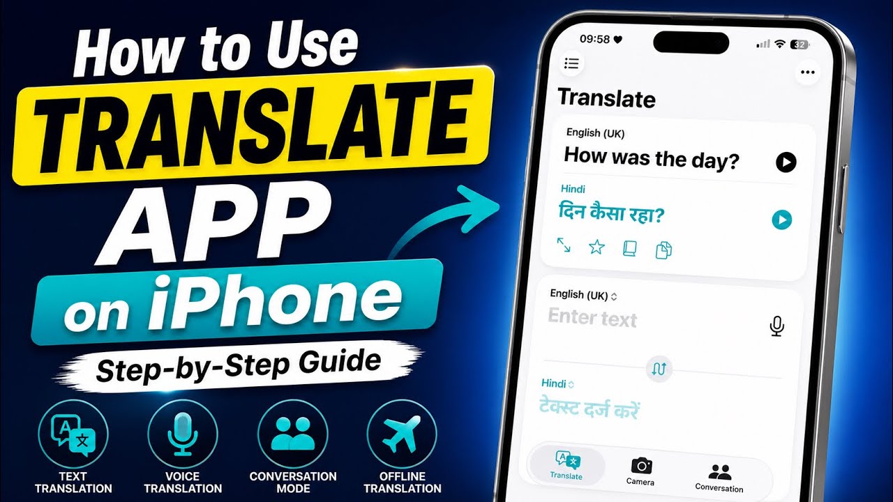 How to Use the Translate App on iPhone (Step-by-Step Guide)