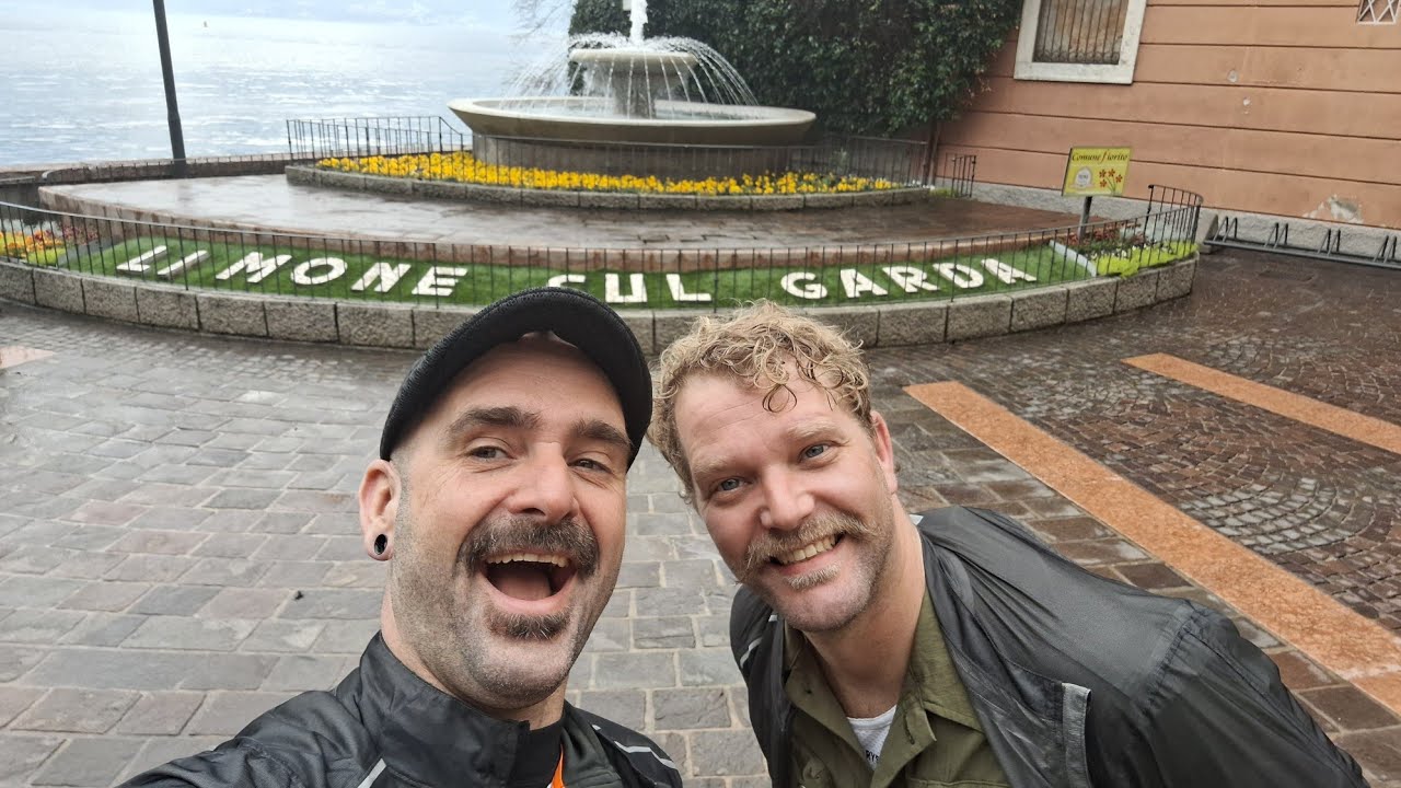 Bikepacking noord italie maart 2025, dag 1, Trente tot Brescia