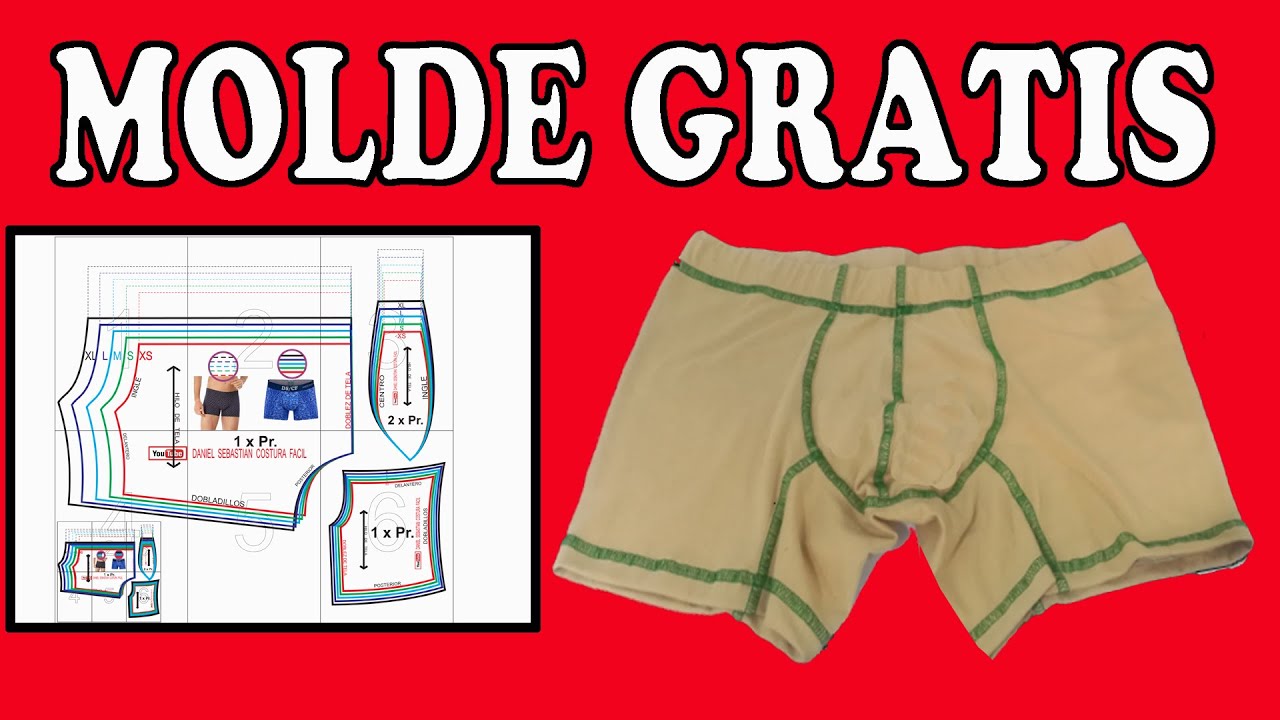 COSTURA FACIL - BOXER VARON - Paso a Paso