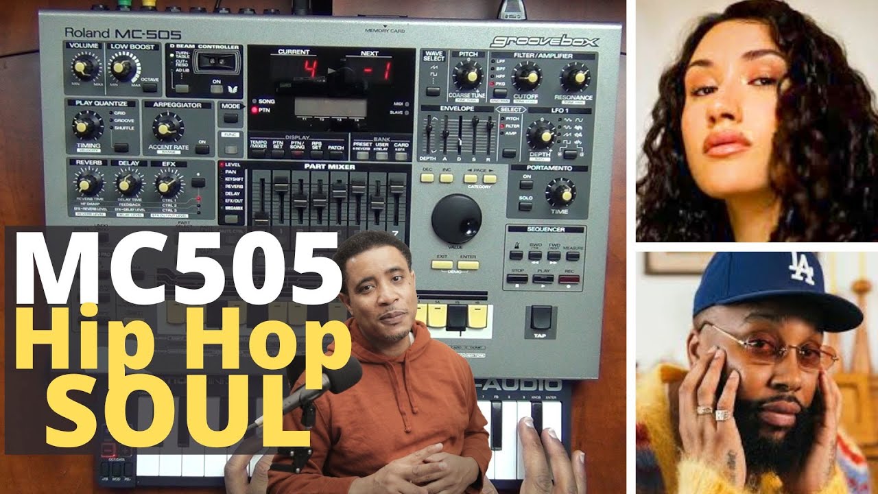 Roland MC 505: Making a Soul Hip Hop Jazz