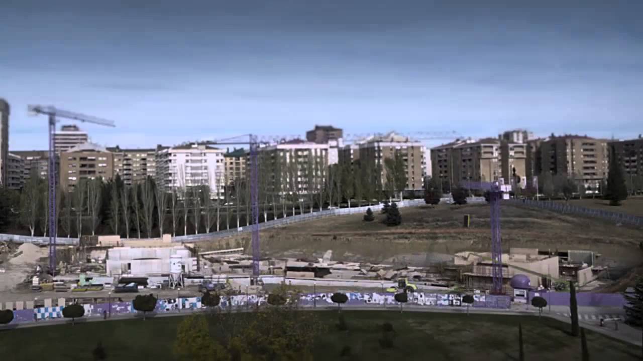 Construcción final del edificio del Museo Universidad de Navarra