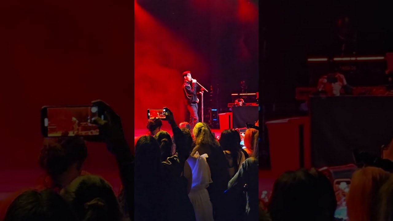 Henry Lau performance METAMOON Festival Paramount New York.  Live.  video 1. Septembre 28th 2024