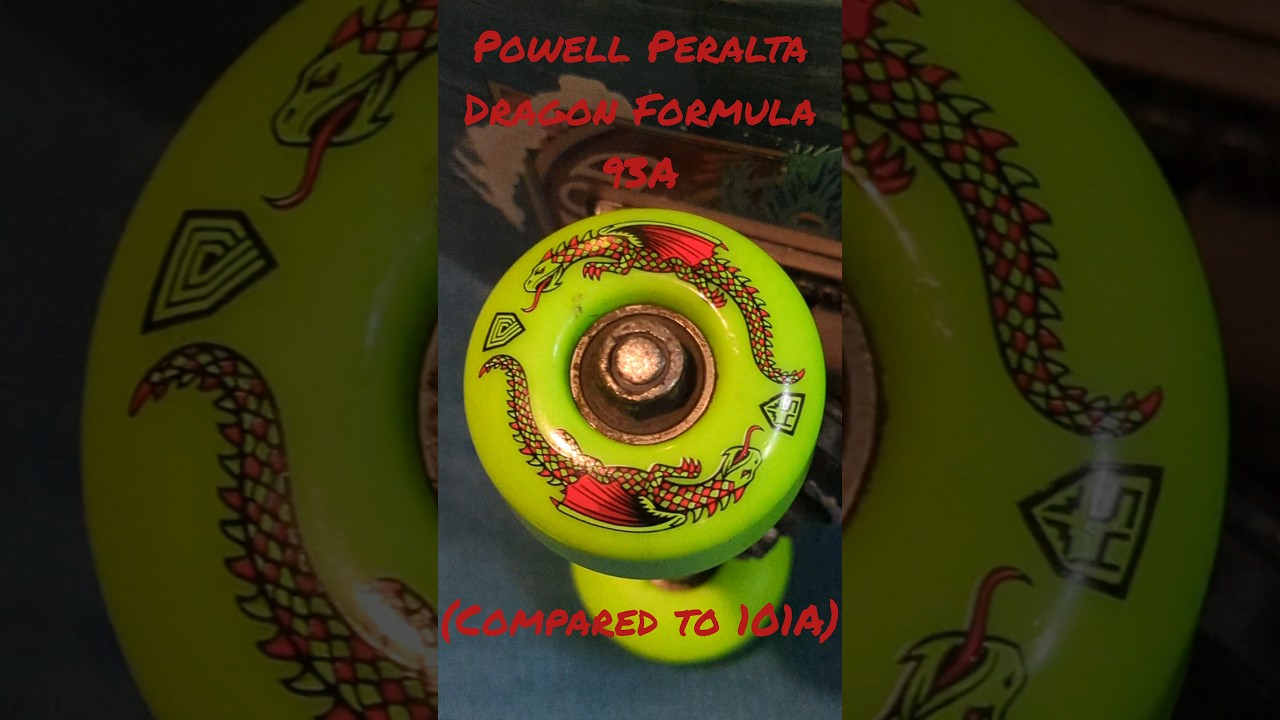 Powell Peralta Dragon Formula wheels comparison 