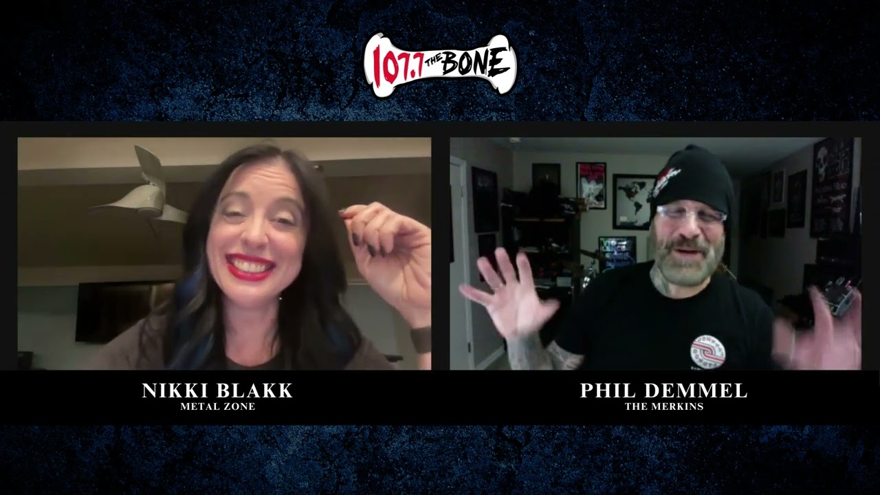 Phil Demmel, Man of Many Bands, Talks About All of Them With 107.7. The Bone's Nikki Blakk