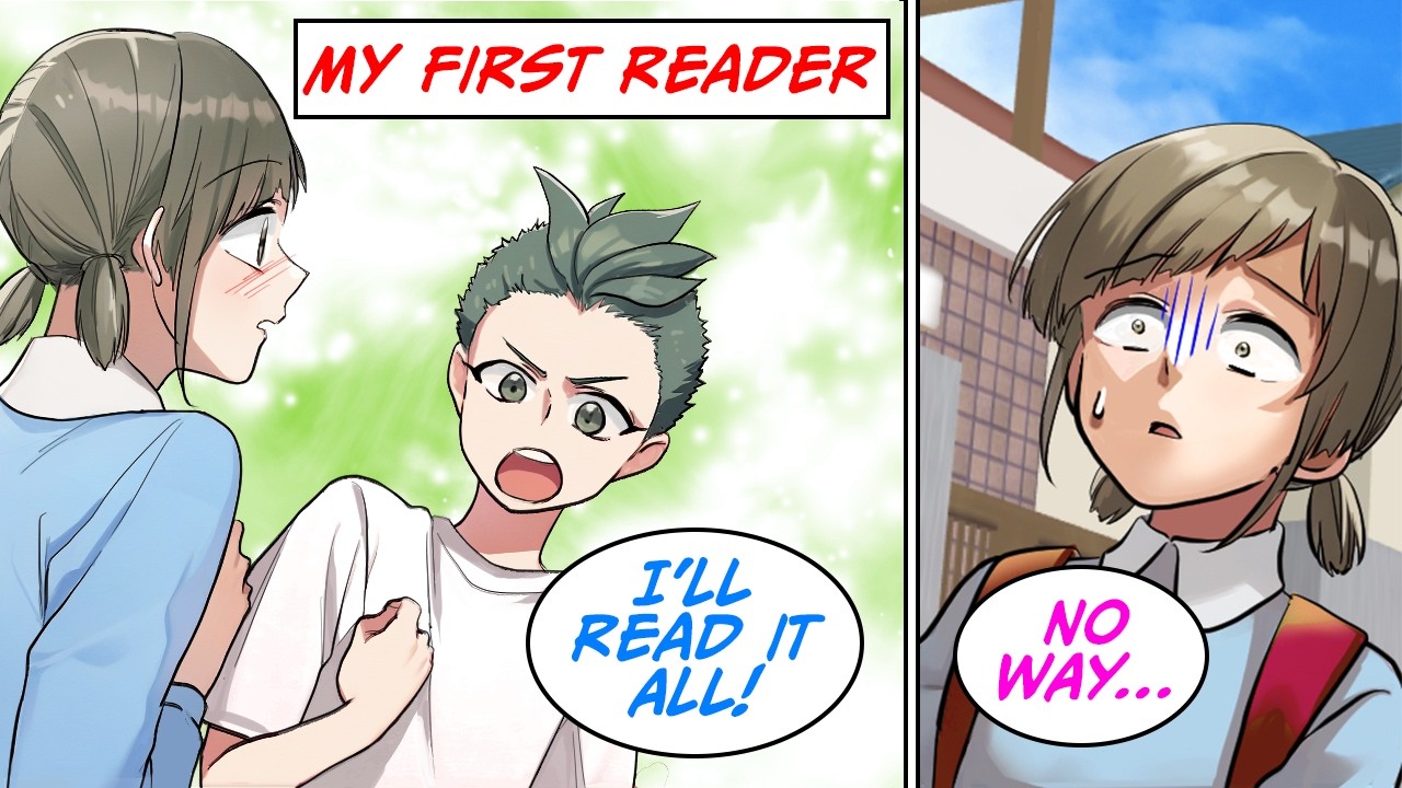 The first reader of my manga, it was so sudden that I&hellip; [Manga Dub]
