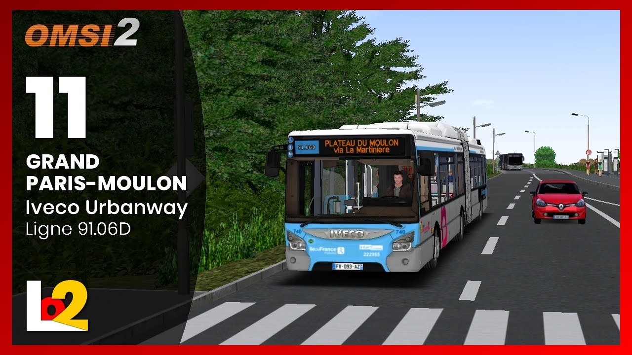 [OMSI 2] GRAND-PARIS MOULON / Ligne 91.06D - Iveco URBANWAY 18m GNV #11