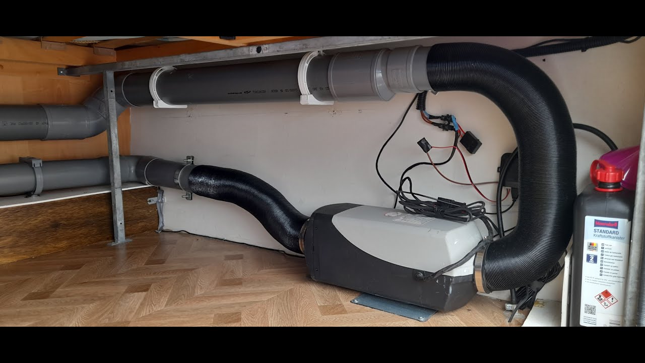Instalación de calefacción de gasoil en Autocaravana.
