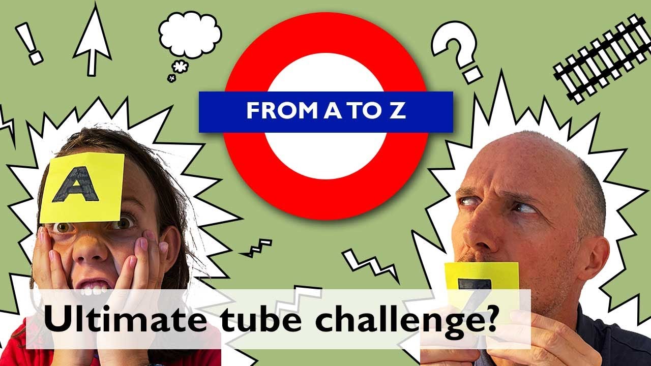 The A to Z London Tube Station Challenge : Collect The Roundels