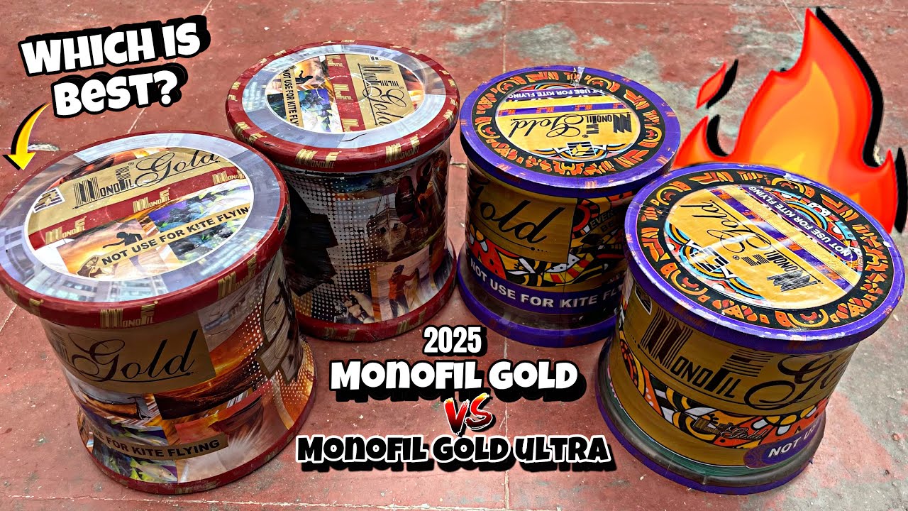 MONOFIL GOLD ULTRA VS MONOFIL GOLD MANJHA | WHICH IS BEST MANJHA TO CUT OTHERS KITE IN 2025