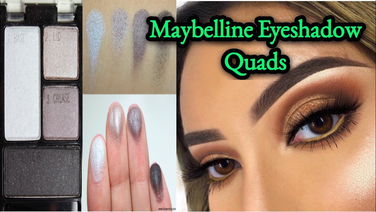 #Maybelline New York Expert Wear #Eyeshadow #Quads | #review