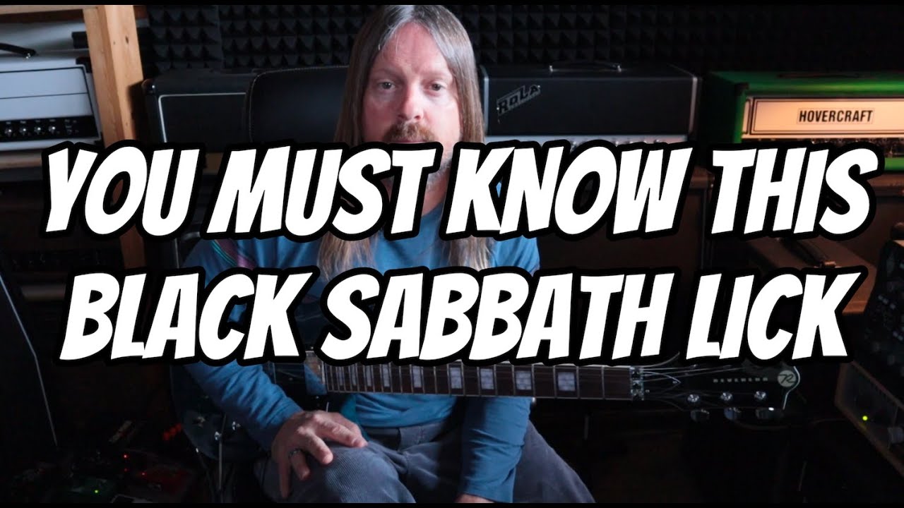Must know BLACK SABBATH lick