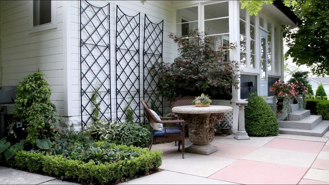 Beautiful Trellises & Planting Pink Mink Clematis! 💚🌿// Garden Answer