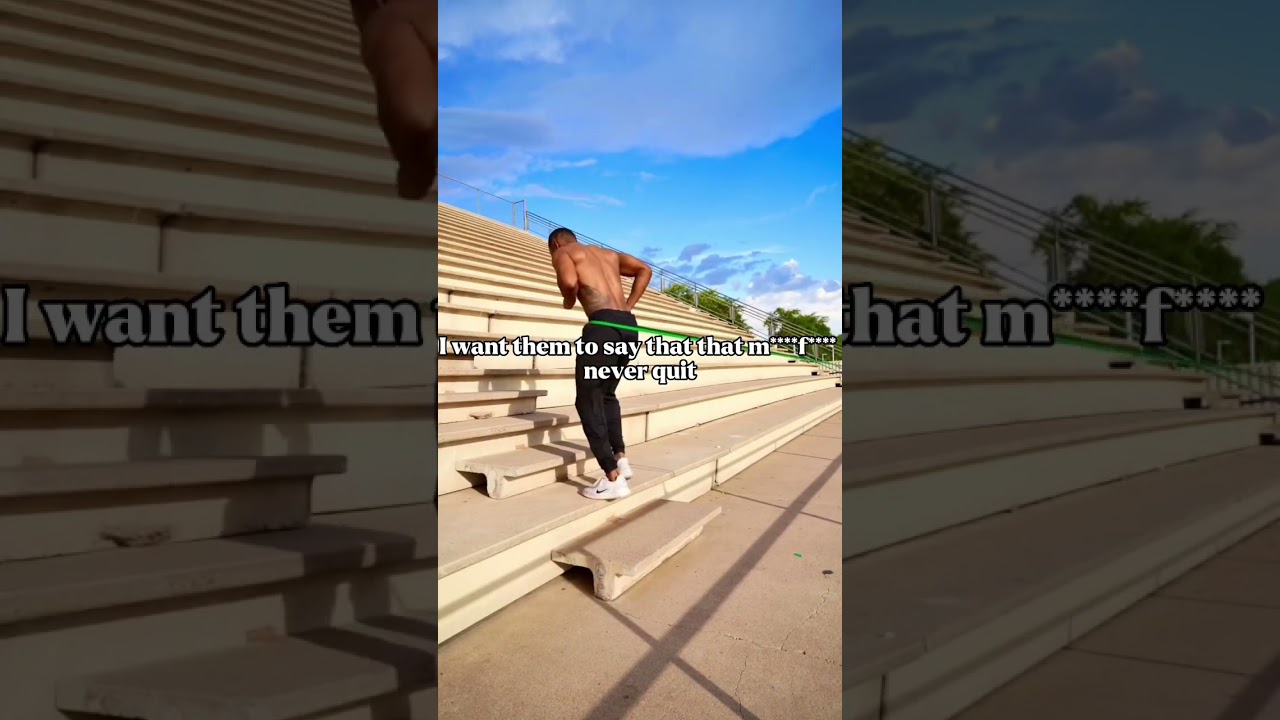 BLEACHER WORKOUT #fitness #motivation #workout #gym #bleachers #legday #cardio #running #shorts