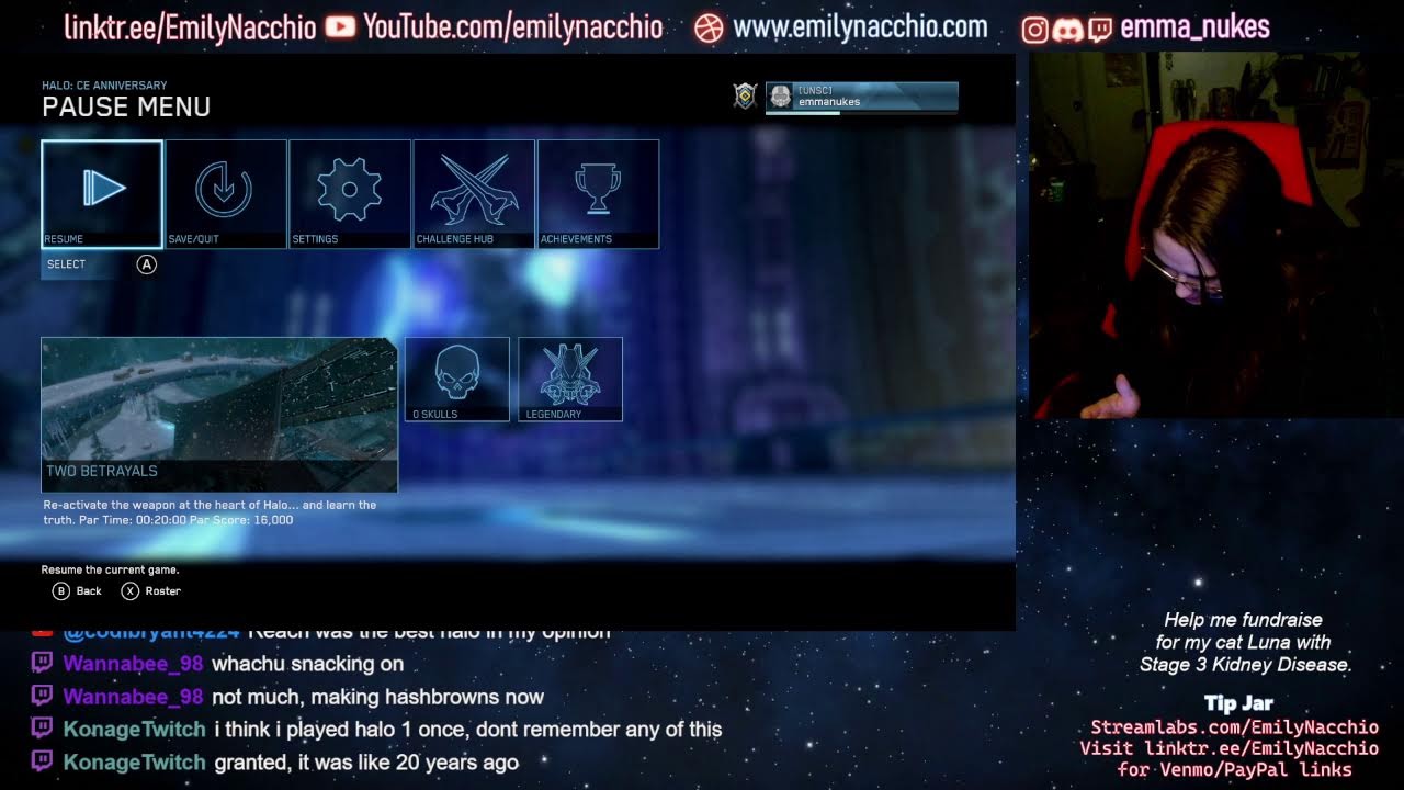 Playing some Halo on LEGENDARY. Hang with me in the chat!