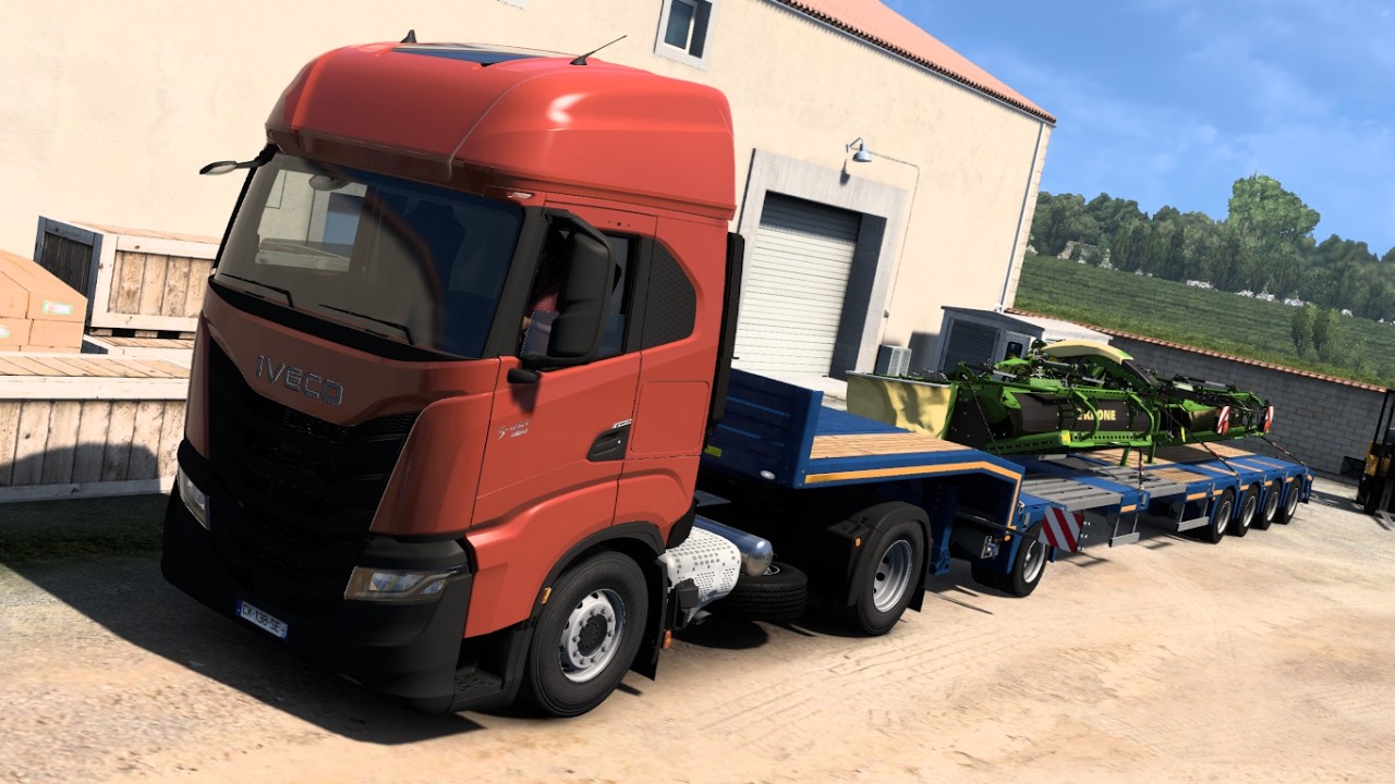 Euro Truck Simulator 2 | DLC Vive la France | DLC Krone | Iveco S-Way #eurotrucksimulator2 #ets2