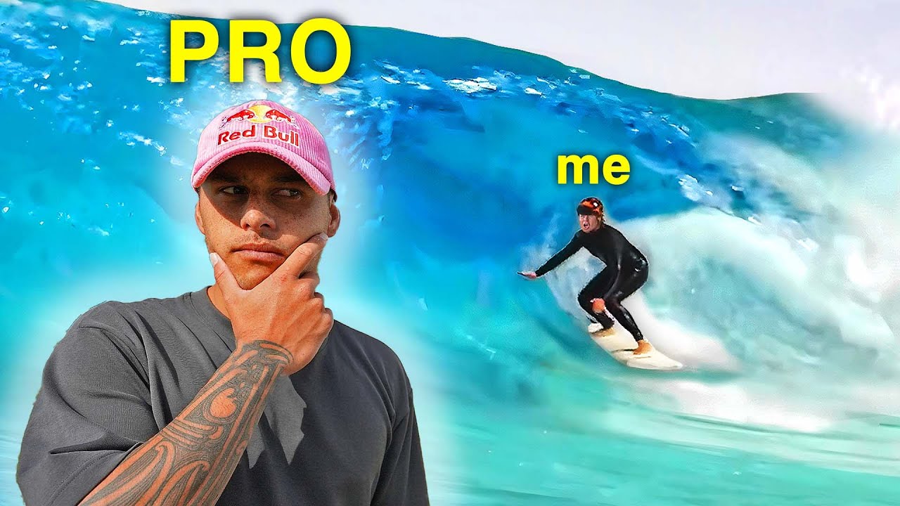 Can a PRO SURFER Teach AVERAGE GUY To Get Barrelled?