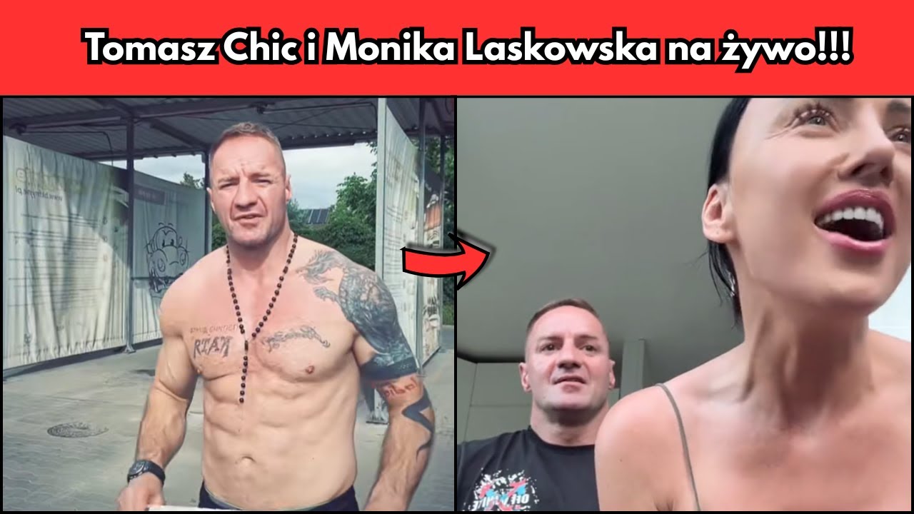 Tomasz Chic i Monika Laskowska dziwne spotkanie!