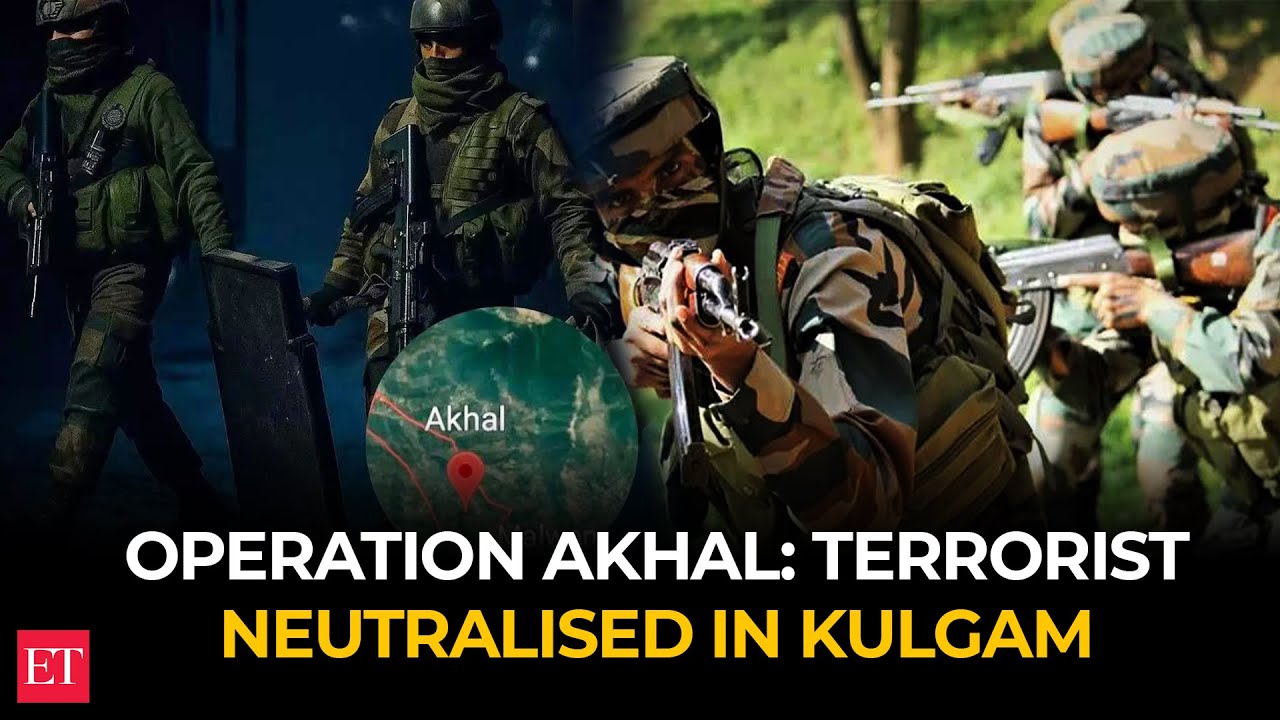 Operation Akhal: 1 terrorist neutralised in J&K's Kulgam; joint op by police, Army & CRPF under way